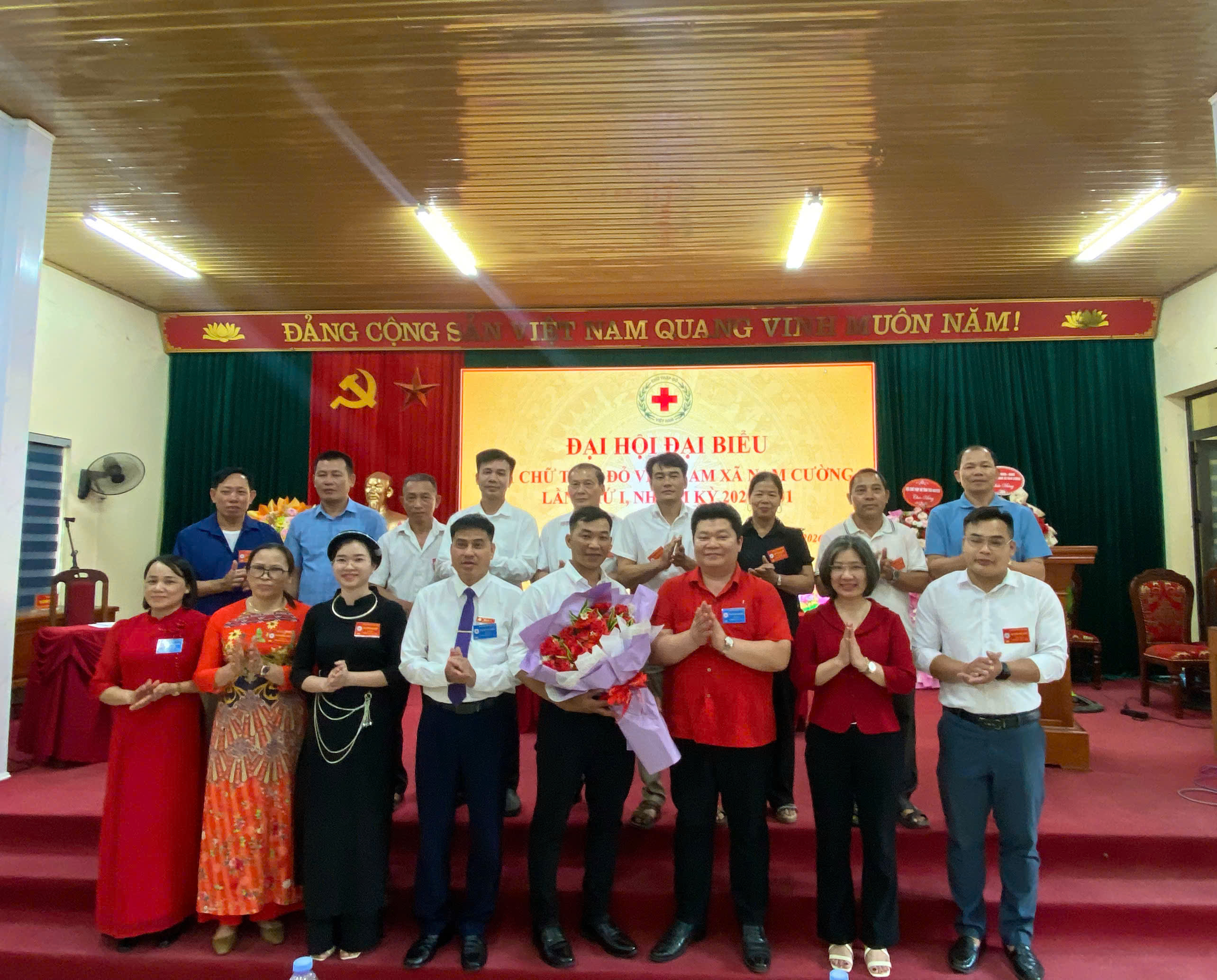Hội Chữ thập đỏ  xã Nam Cường tổ chức Đại hội đại biểu lần thứ I, nhiệm kỳ 2026 -2031