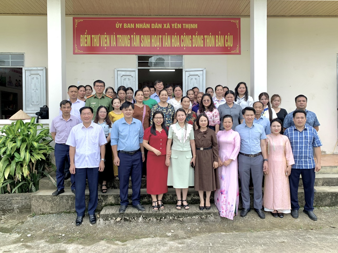 Xã Yên Thịnh tổ chức Lễ ra mắt Điểm Thư viện và trung tâm sinh hoạt văn hóa cộng đồng thôn Bản Cậu