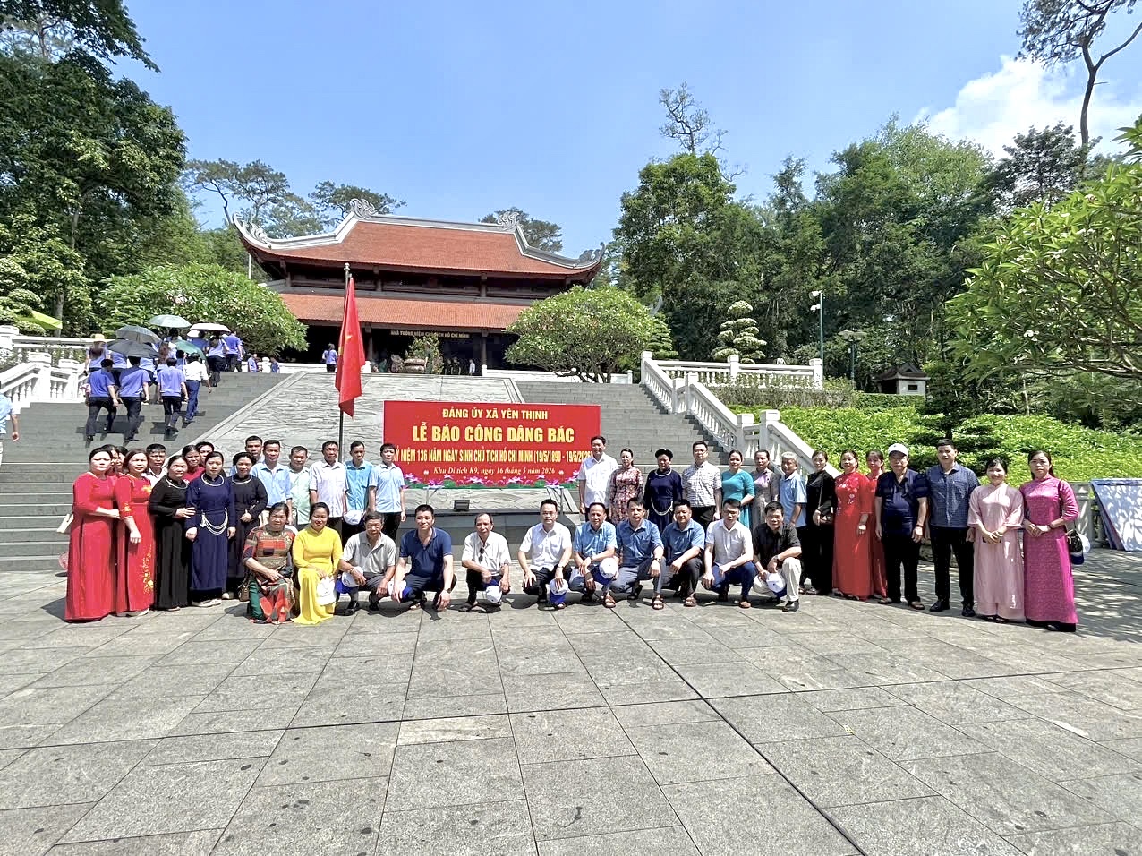 Đảng uỷ xã Yên Thịnh tổ chức về nguồn tại ATK Định Hóa và Khu di tích lịch sử K9 Đá Chông nhân kỷ niệm 136 năm Ngày sinh Hồ Chí Minh và 90 năm thành lập cơ sở đảng đầu tiên của tỉnh Thái Nguyên