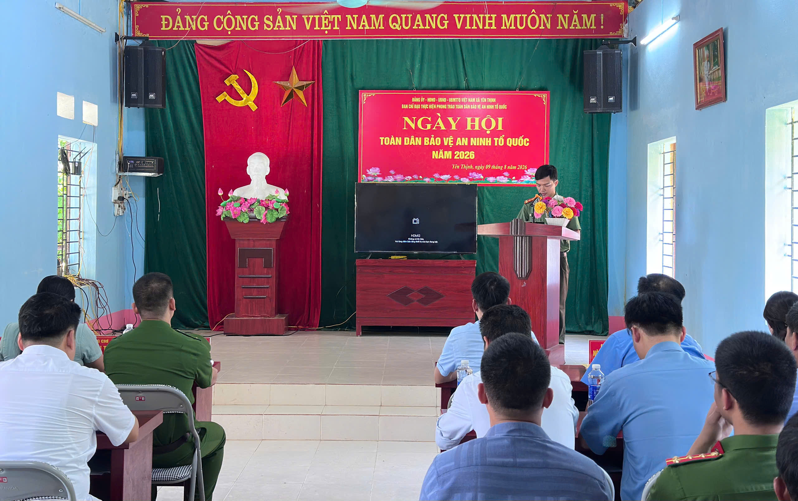 Xã Yên Thịnh tổ chức Ngày hội toàn dân bảo vệ an ninh Tổ quốc năm 2026