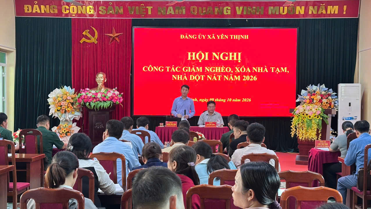 Hội nghị công tác giảm nghèo, xóa nhà tạm, nhà dột nát năm 2026
