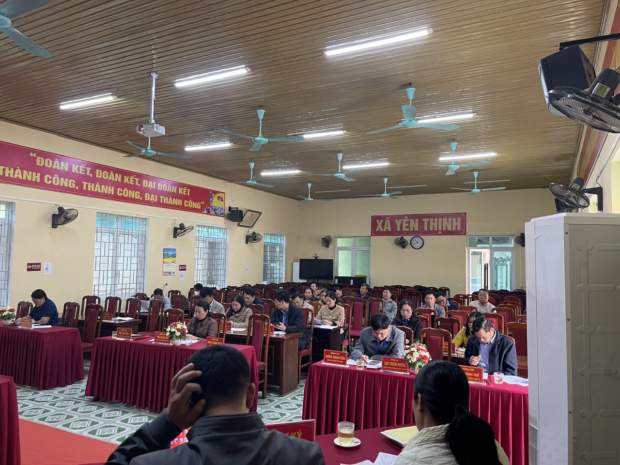 KỲ HỌP THỨ 6 (KỲ HỌP CHUYÊN ĐỀ) HỘI ĐỒNG NHÂN DÂN XÃ YÊN THỊNH KHÓA XX, NHIỆM KỲ 2021-2026