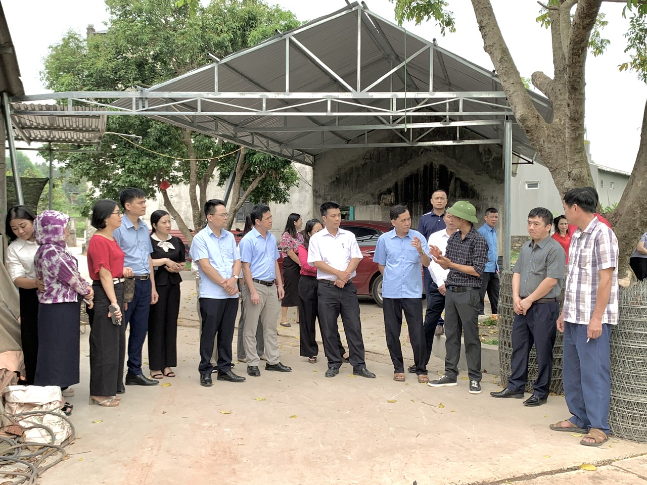 Xã Yên Thịnh tổ chức học tập, trao đổi kinh nghiệm thực hiện Chương trình mục tiêu quốc gia giảm nghèo bền vững tại xã Quang Trung, tỉnh Bắc Ninh