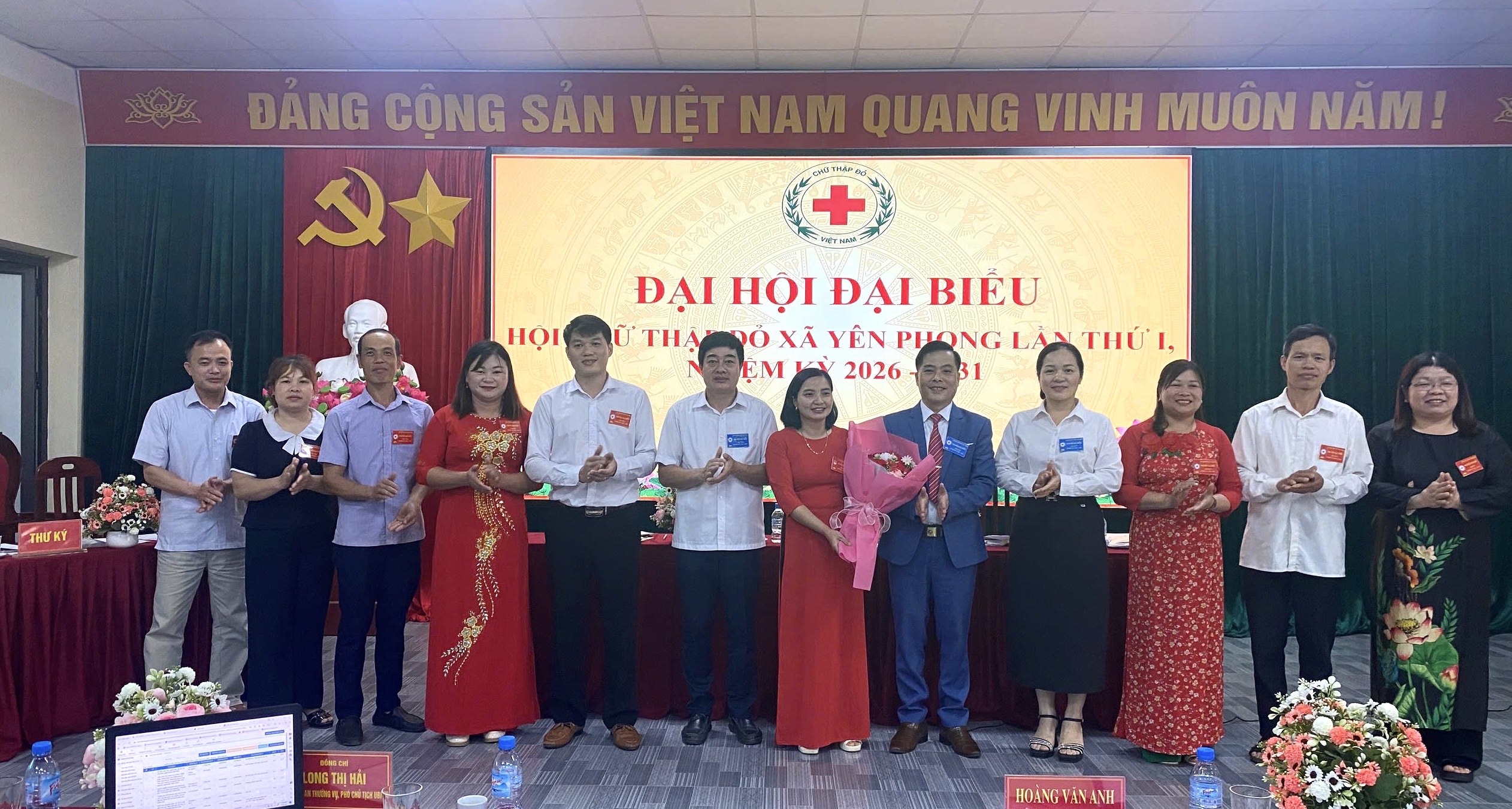 Đại hội đại biểu Hội Chữ thập đỏ xã Yên Phong lần thứ I, nhiệm kỳ 2026-2031