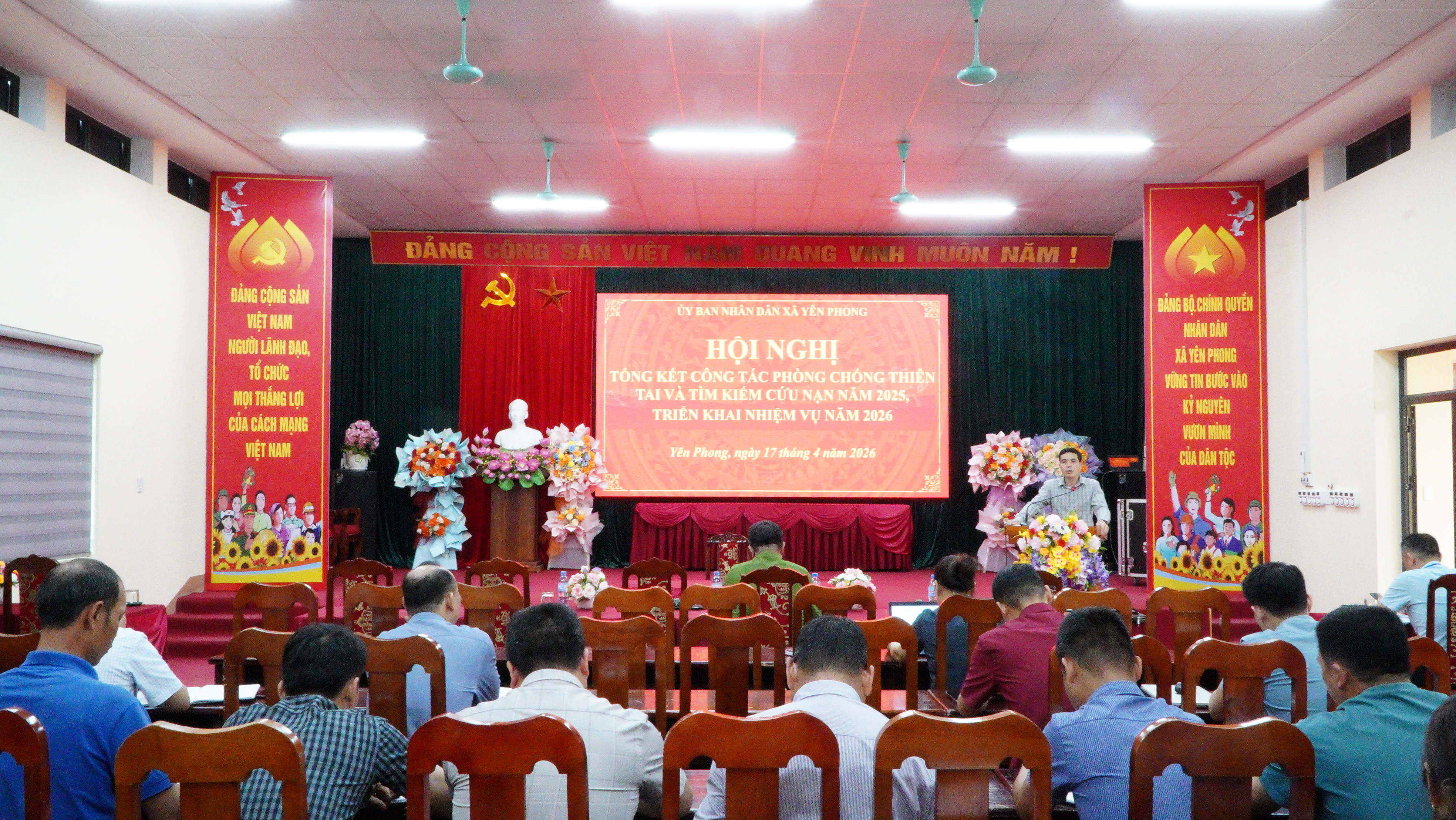 Hội nghị triển khai công tác Phòng chống thiên tai và Tìm kiếm cứu nạn năm 2026