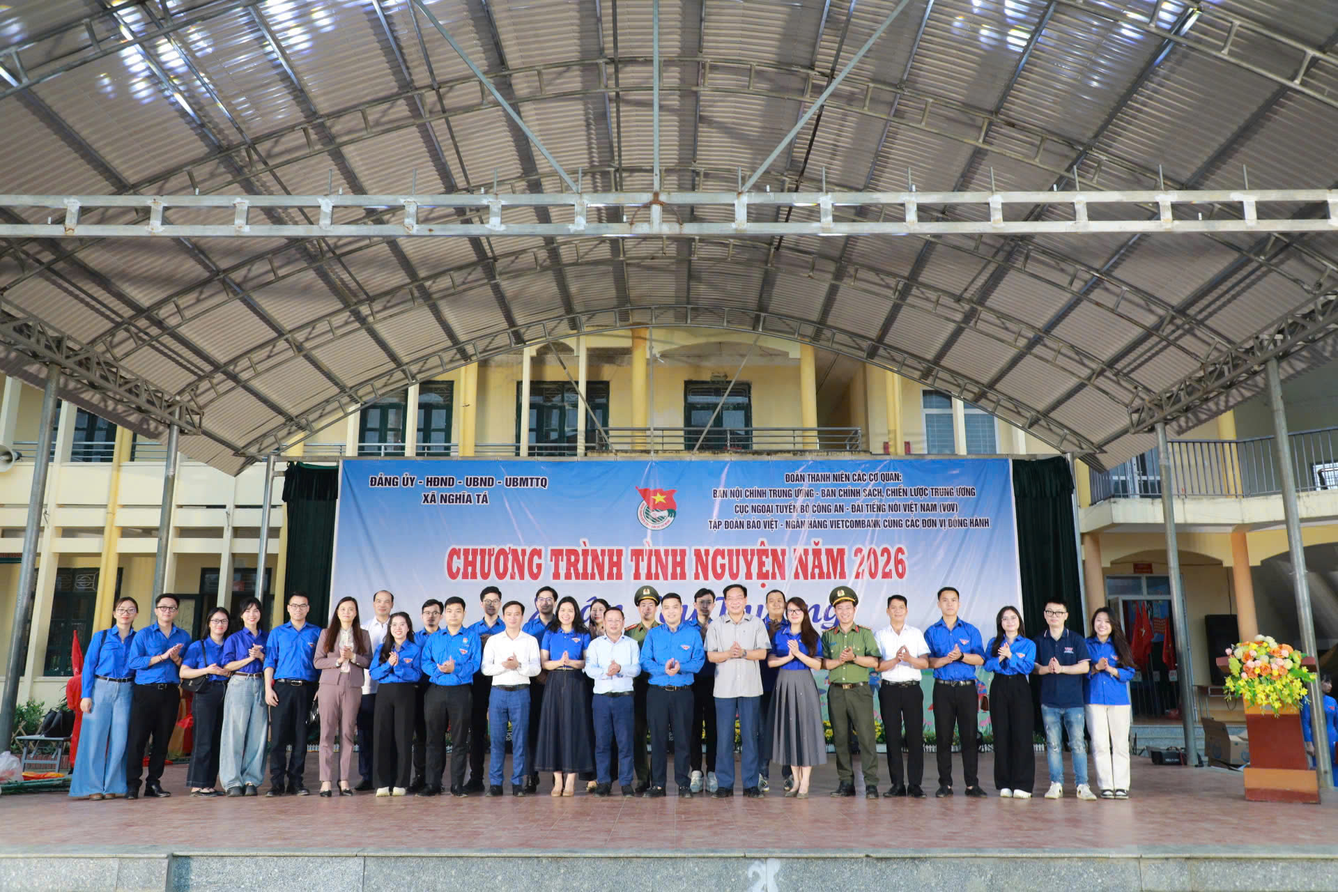 Xã Nghĩa Tá tổ chức Chương trình tình nguyện “Xuân yêu thương” năm 2026