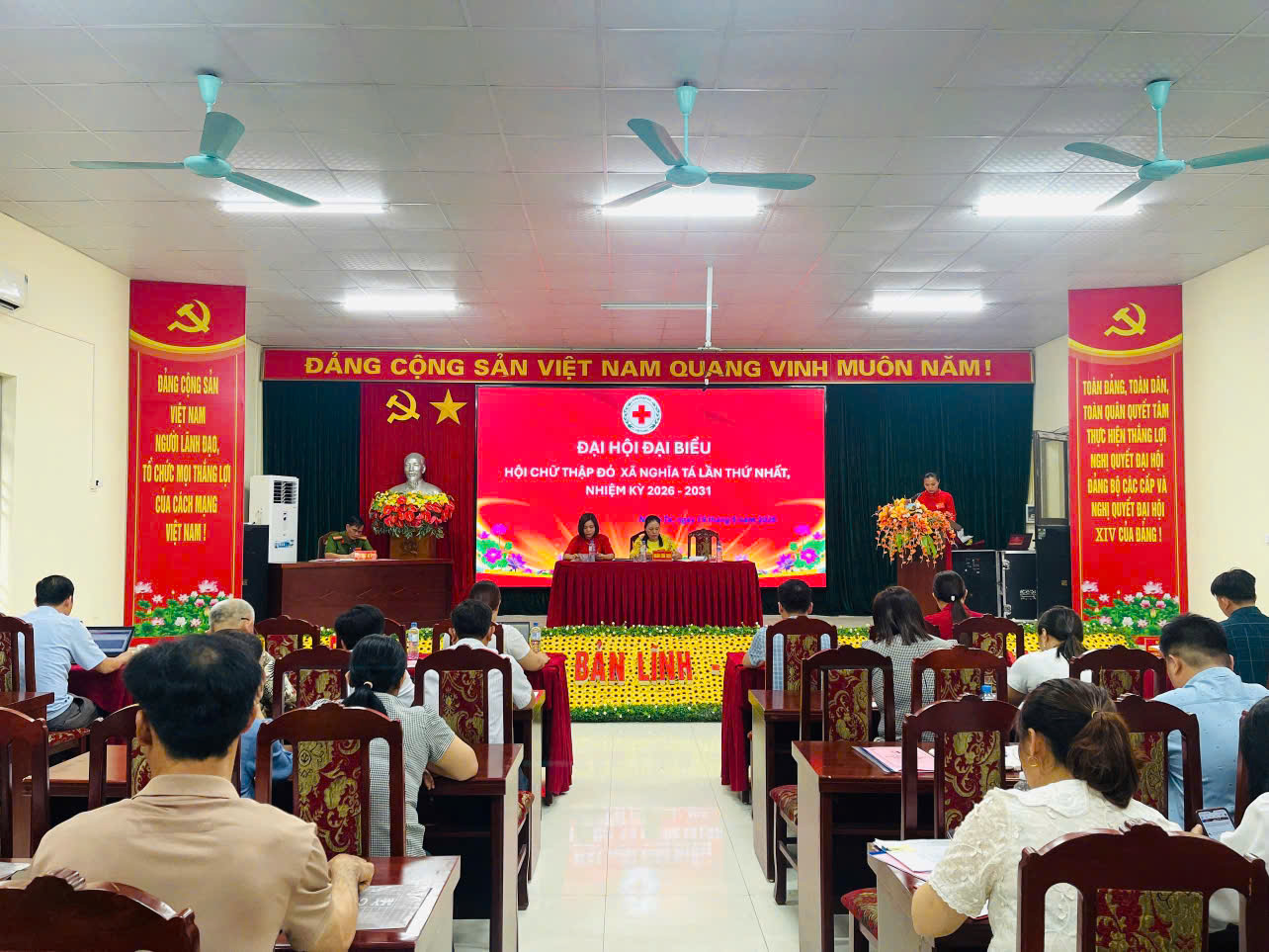   Đại hội đại biểu Hội Chữ thập đỏ xã Nghĩa Tá lần thứ I, nhiệm kỳ 2026 – 2031