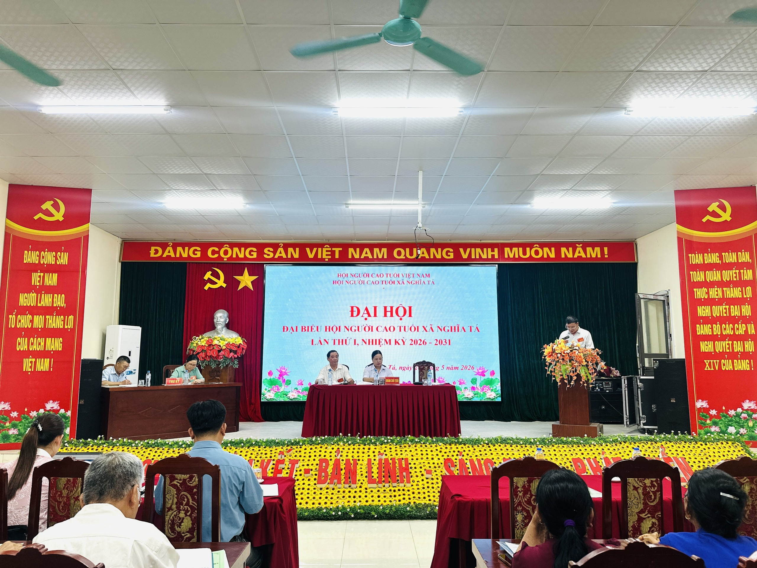 ĐẠI HỘI ĐẠI BIỂU HỘI NGƯỜI CAO TUỔI XÃ NGHĨA TÁ LẦN THỨ I, NHIỆM KỲ  2026 – 2031