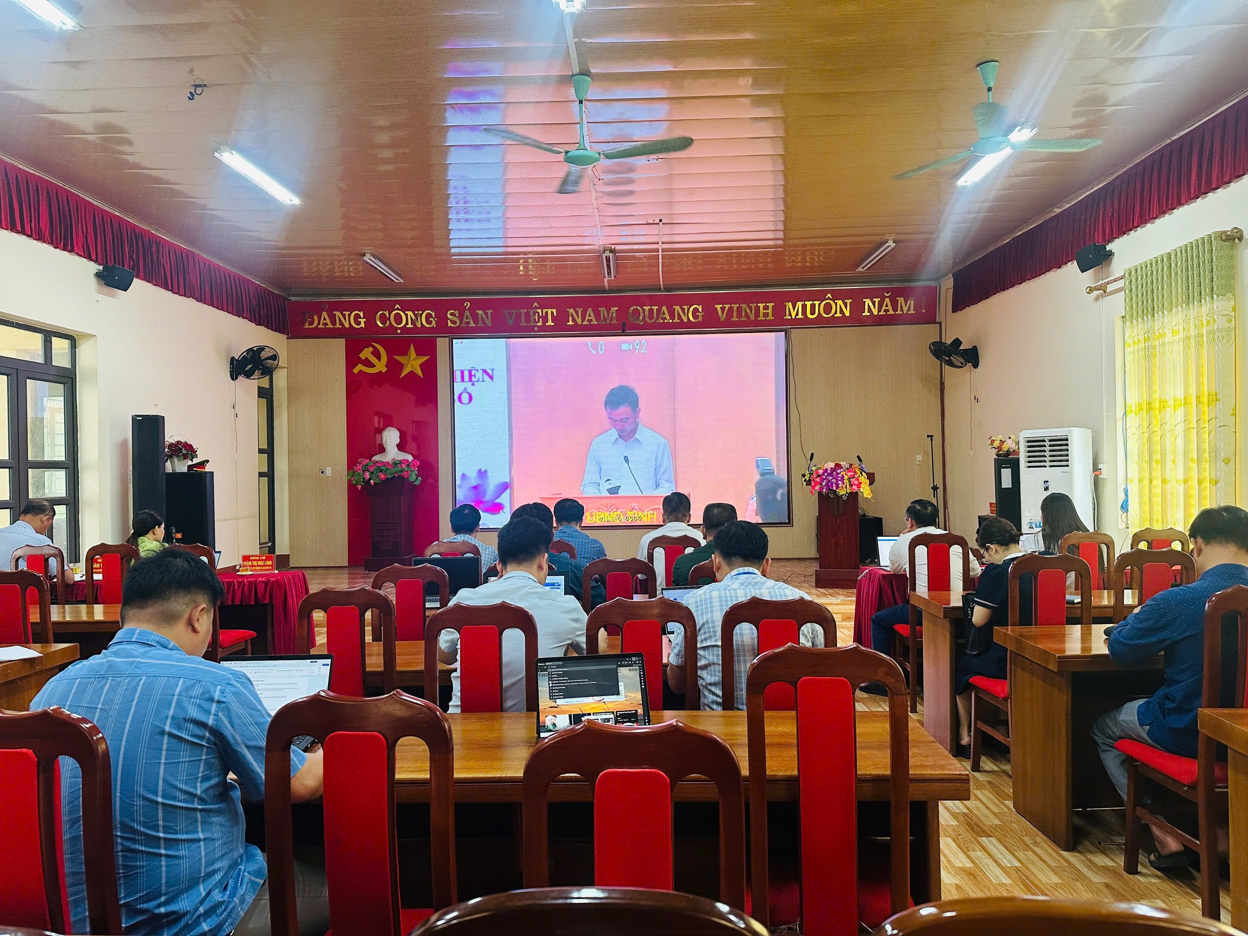 Xã Nghĩa Tá tham dự Lễ phát động Phong trào thi đua “Thái Nguyên quyết tâm thực hiện thắng lợi mục tiêu tăng trưởng bền vững 2 con số giai đoạn 2026 - 2030”