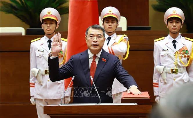 LỄ TUYÊN THỆ NHẬM CHỨC CỦA THỦ TƯỚNG CHÍNH PHỦ LÊ MINH HƯNG