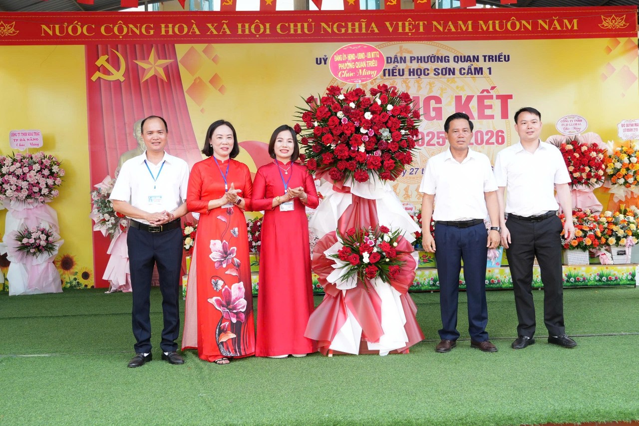 LÃNH ĐẠO PHƯỜNG QUAN TRIỀU DỰ LỄ TỔNG KẾT NĂM HỌC 2025 – 2026 TẠI CÁC CƠ SỞ GIÁO DỤC TRÊN ĐỊA BÀN