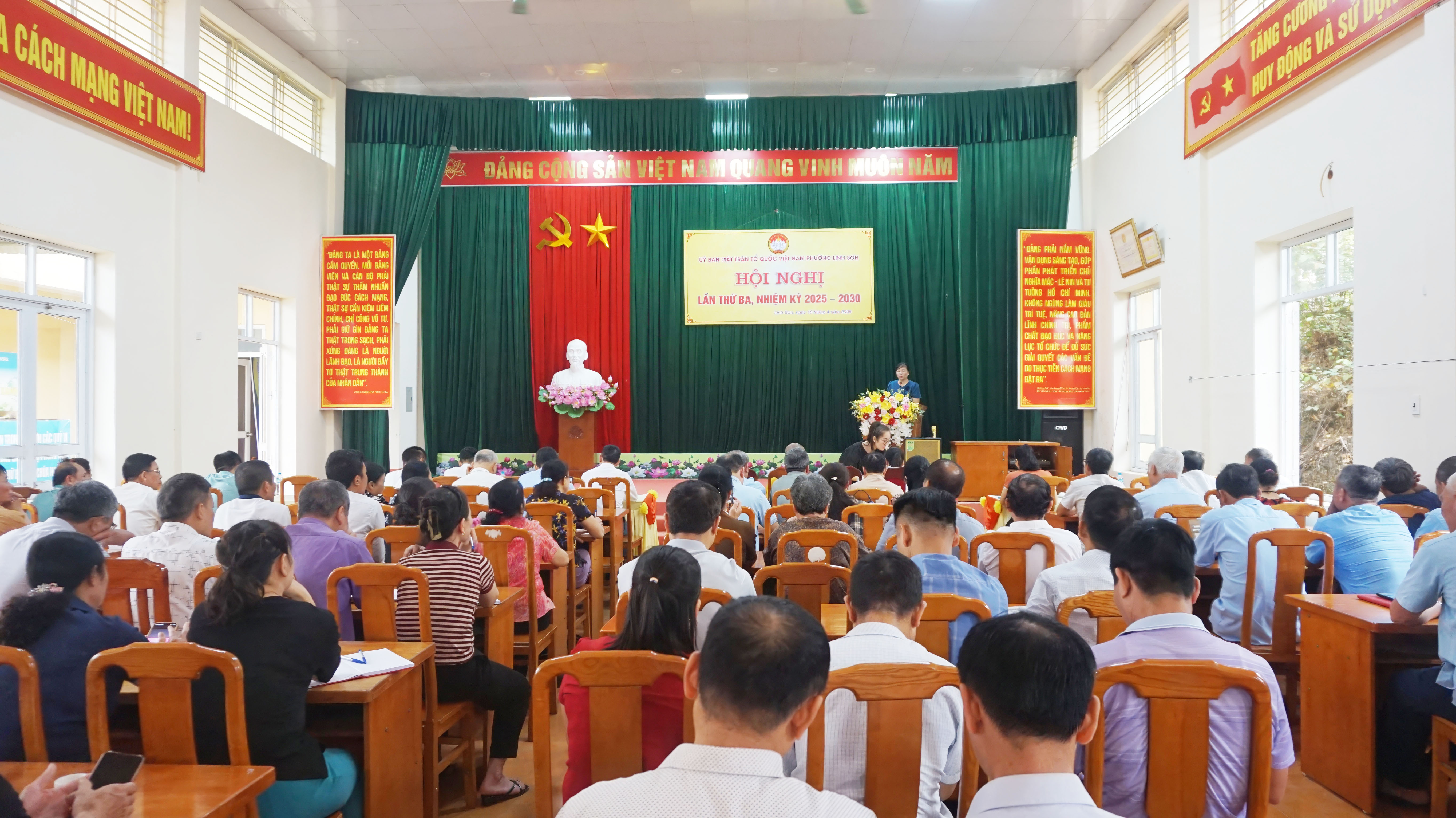 Ủy ban MTTQ Việt Nam phường Linh Sơn triển khai nhiệm vụ trọng tâm, kiện toàn công tác cán bộ.