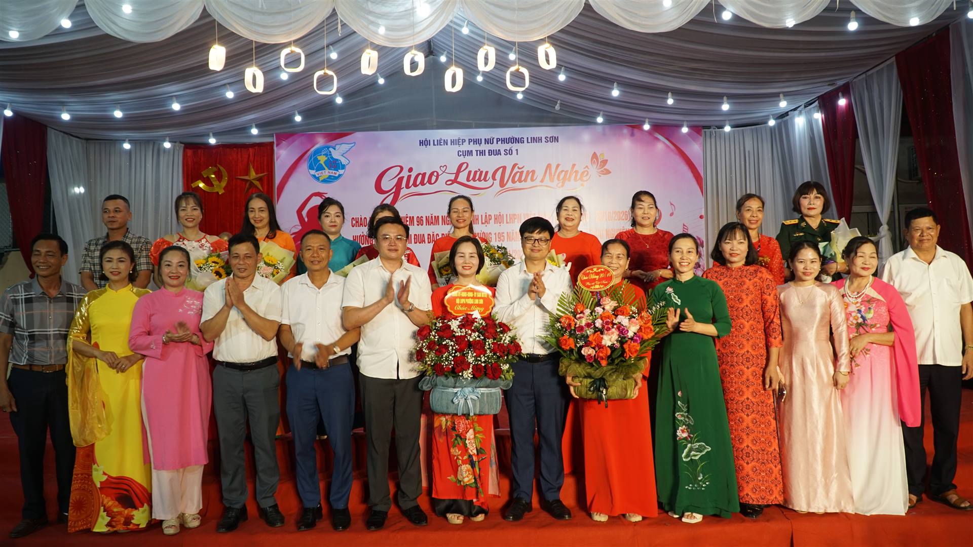 CỤM THI ĐUA SỐ 1 HỘI LHPN PHƯỜNG LINH SƠN TỔ CHỨC GIAO LƯU VĂN NGHỆ CHÀO MỪNG NGÀY PHỤ NỮ VIỆT NAM 20/10