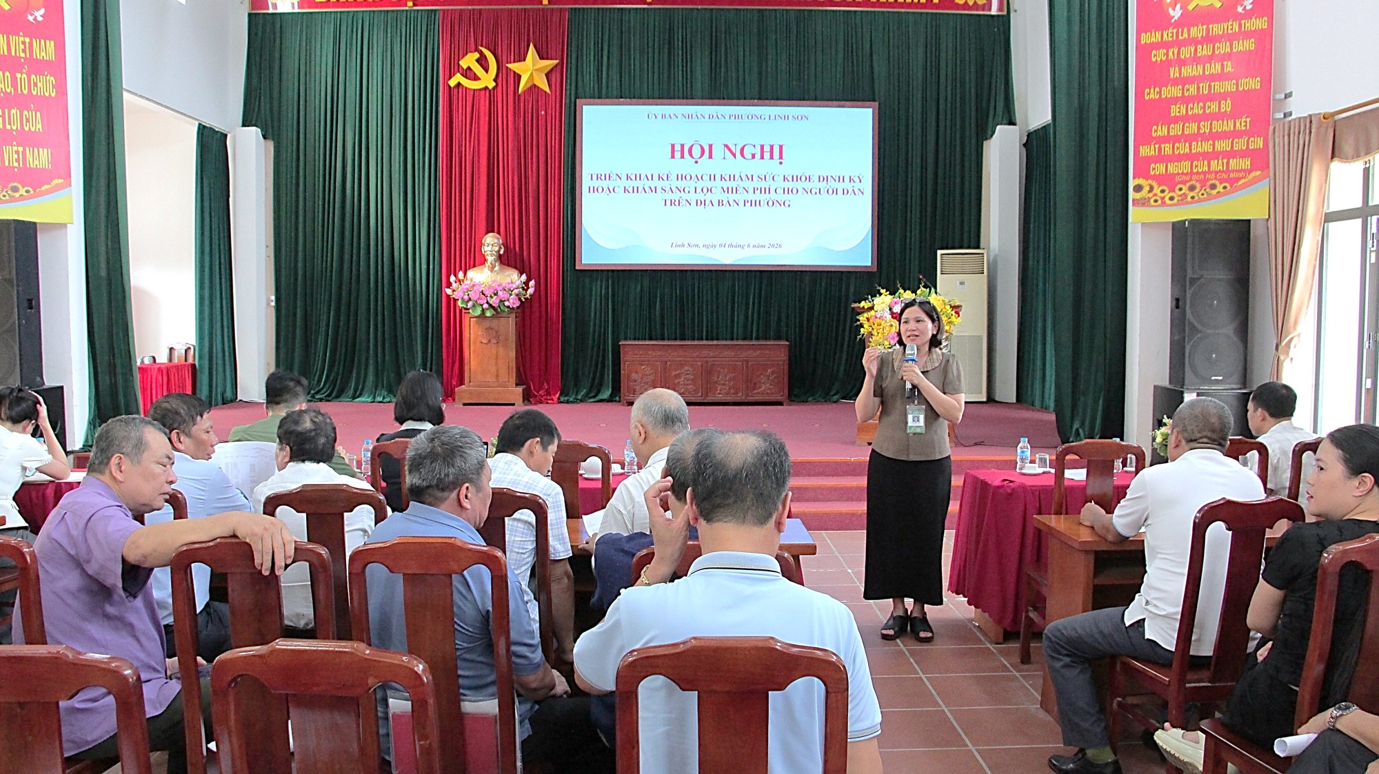 Phường Linh Sơn triển khai kế hoạch khám sức khỏe định kỳ, khám sàng lọc miễn phí cho người dân năm 2026.