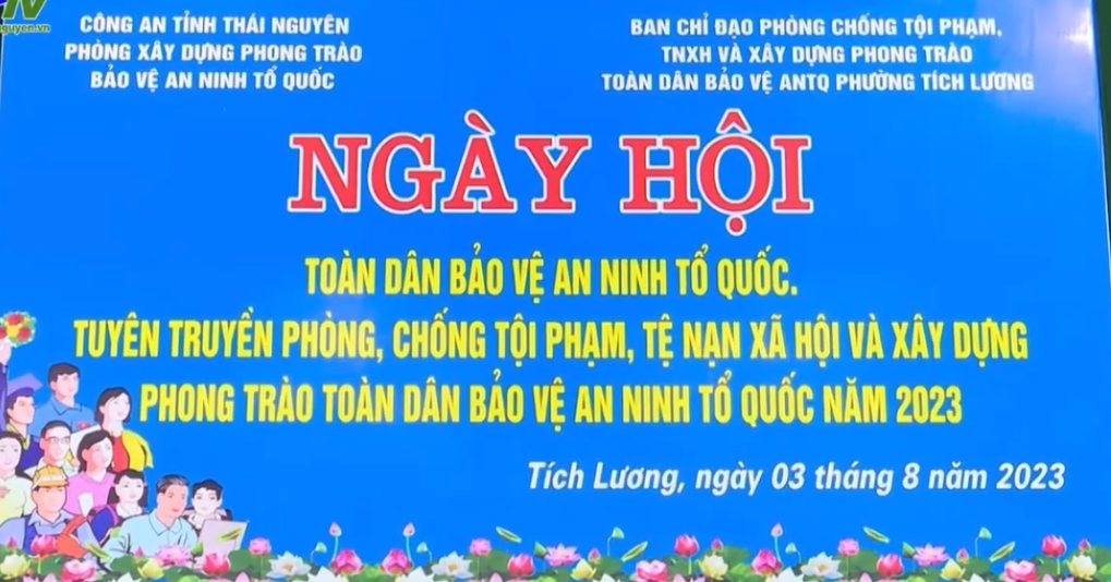 Phường Tích Lương tổ chức Hội nghị toàn dân bảo vệ ANTQ. Tuyên truyền phòng, chống tội phạm, tệ nan xã hội và xây dựng phong trào toàn dân bảo vệ ANTQ năm 2023