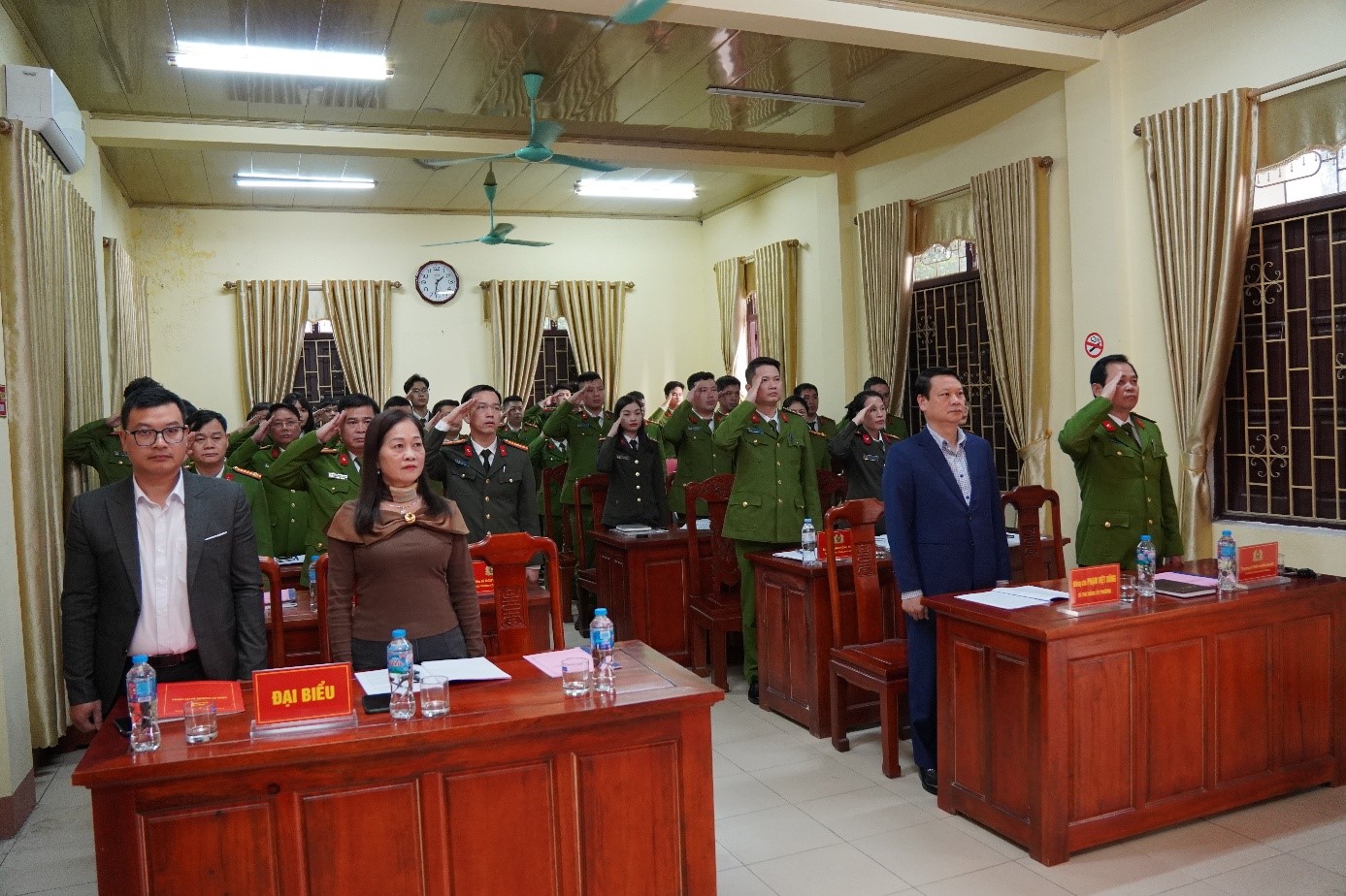 Công an phường Quyết Thắng tổ chức Hội nghị phát động phong trào thi đua “Ba nhất”