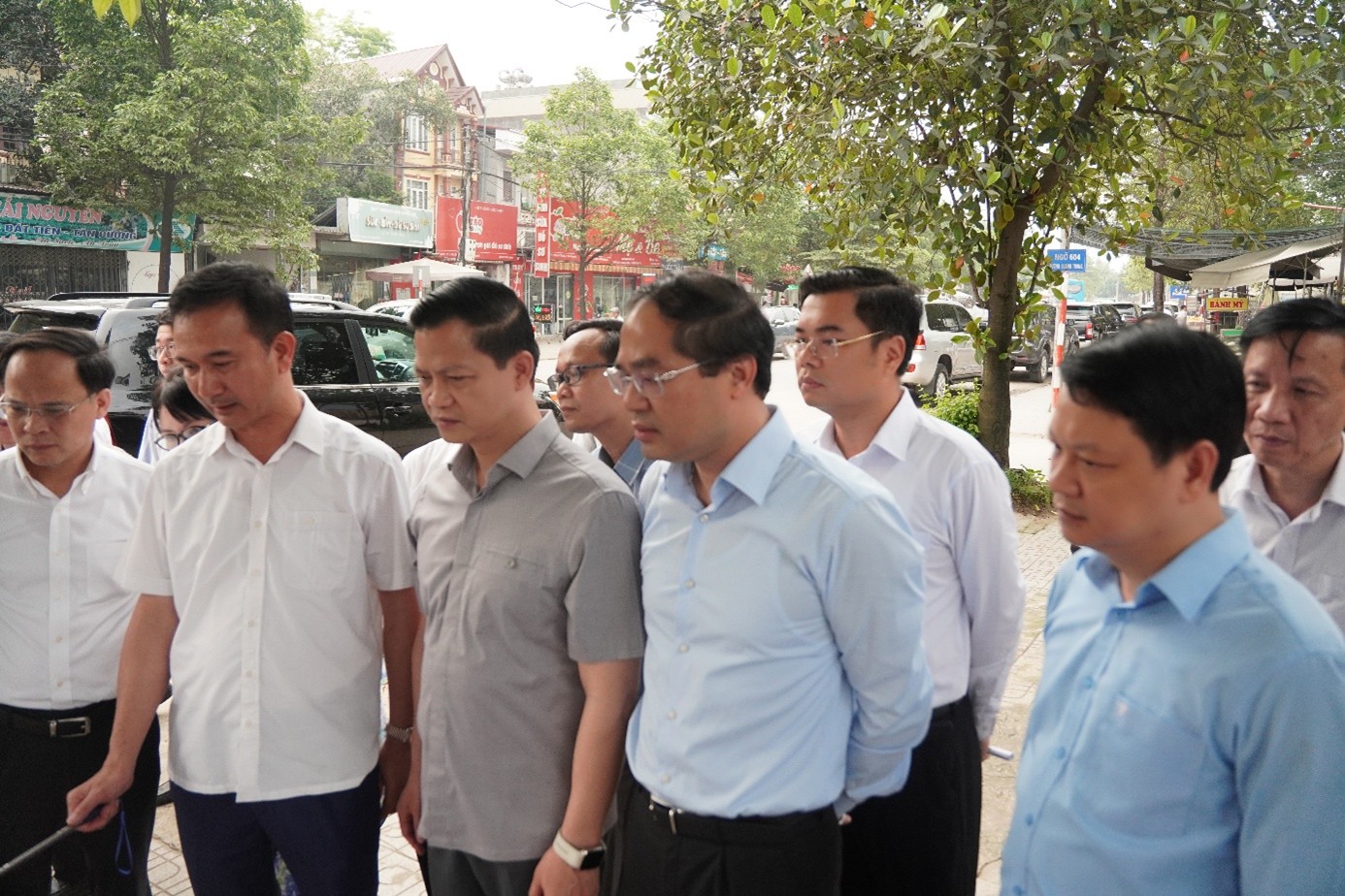 Lãnh đạo tỉnh kiểm tra hiện trường các công trình, dự án giao thông, hạ tầng kỹ thuật chuẩn bị đầu tư