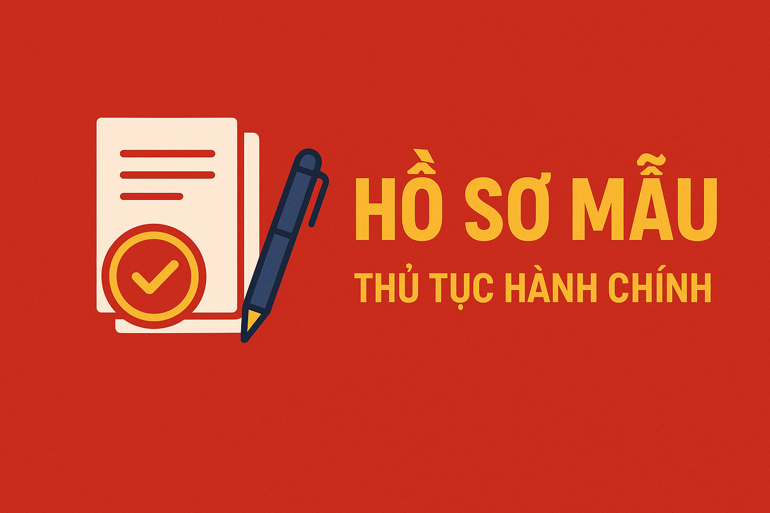 Hồ sơ mẫu thủ tục: Đăng ký thành lập hộ kinh doanh
