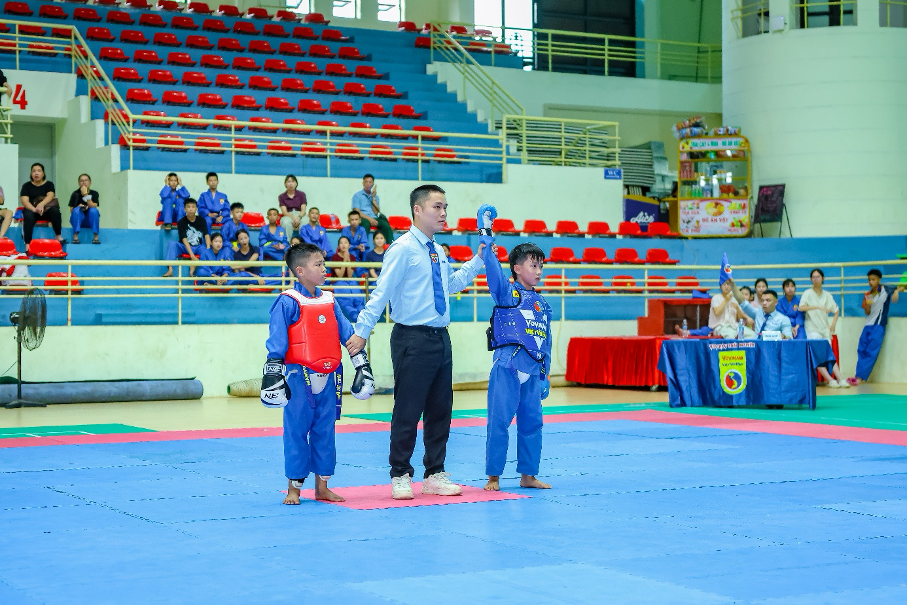 Đoàn vận động viên phường Quyết Thắng giành 1 huy chương vàng, 2 huy chương bạc, 2 huy chương đồng môn vovinam tại Đại hội TDTT tỉnh Thái Nguyên lần thứ X năm 2026