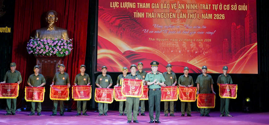 Đội thi phường Quyết Thắng xuất sắc đoạt giải Nhất Hội thi Lực lượng tham gia bảo vệ ANTT cơ sở giỏi cấp tỉnh