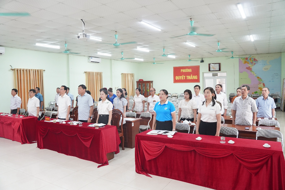 Hội nghị Ủy viên Ủy ban MTTQ Việt Nam phường Quyết Thắng lần thứ năm, khóa I, nhiệm kỳ 2025 – 2030