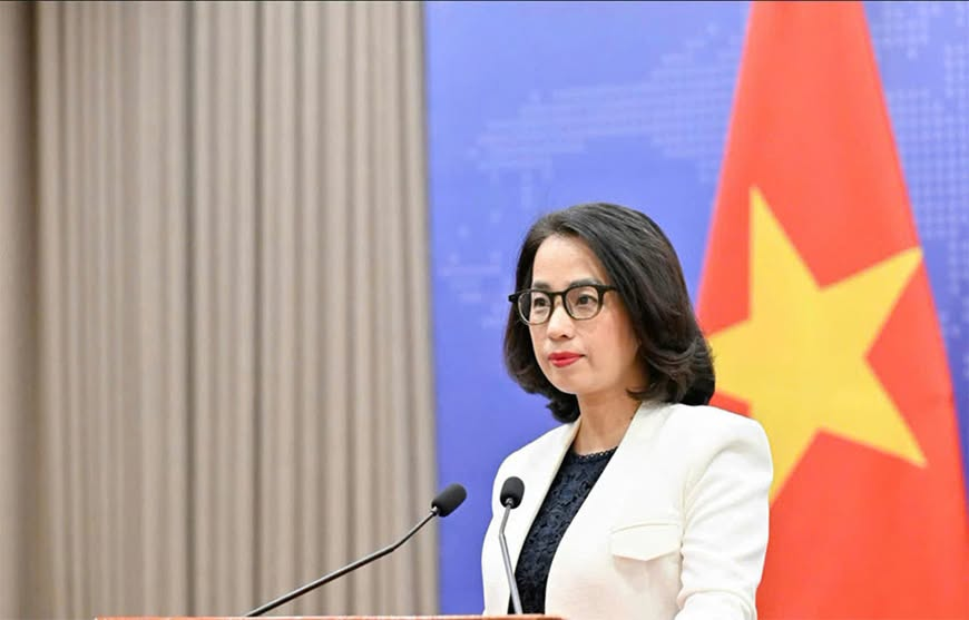 Họp báo Bộ Ngoại giao: Việt Nam đề nghị các bên liên quan thực hiện nghiêm túc và đầy đủ Tuyên bố về ứng xử của các bên ở Biển Đông