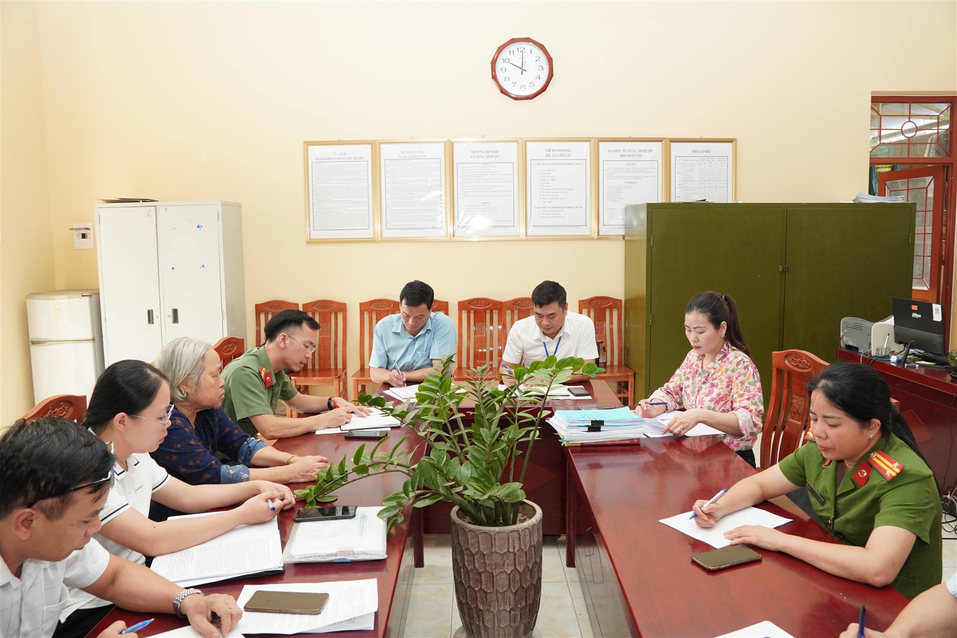 Phường Quyết Thắng tổ chức tuyên truyền, vận động các hộ dân nhận tiền bồi thường, hỗ trợ thực hiện Dự án Khu dân cư đường Bắc Sơn kéo dài