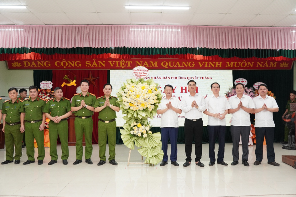 Phường Quyết Thắng tổ chức Ngày hội toàn dân bảo vệ an ninh Tổ quốc năm 2026
