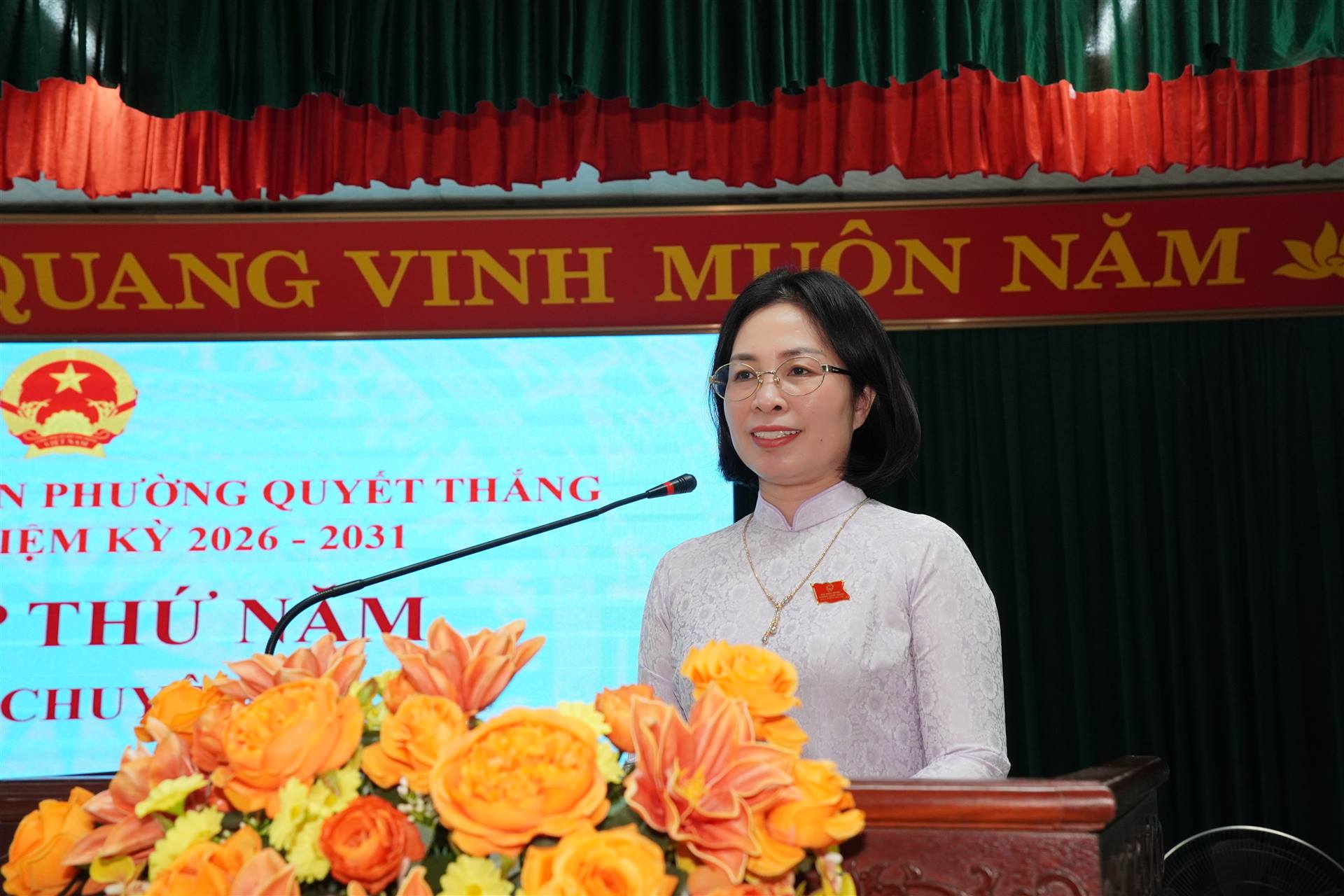 HĐND phường Quyết Thắng tổ chức Kỳ họp thứ năm, khóa II, nhiệm kỳ 2026 - 2031