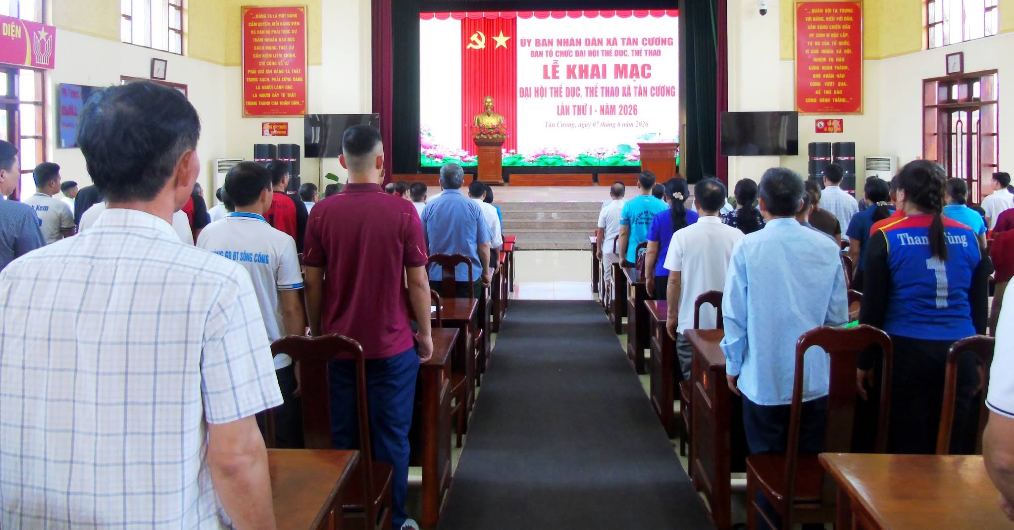 KHAI MẠC ĐẠI HỘI TDTT XÃ TÂN CƯƠNG LẦN THỨ I, NĂM 2026