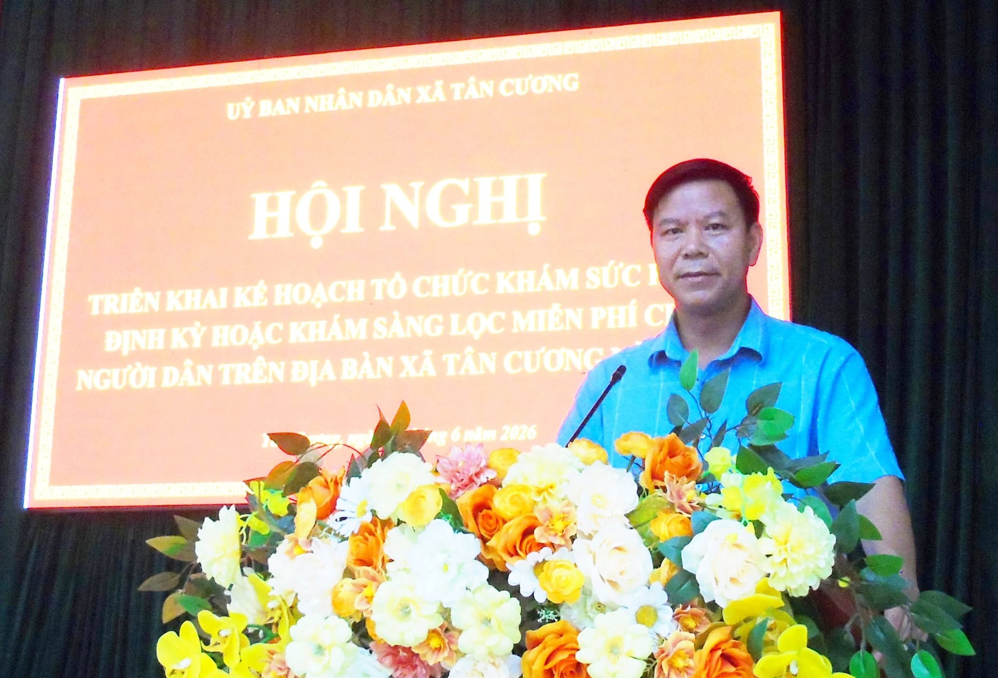 Xã Tân Cương triển khai kế hoạch khám sức khỏe định kỳ, khám sàng lọc miễn phí cho người dân năm 2026.