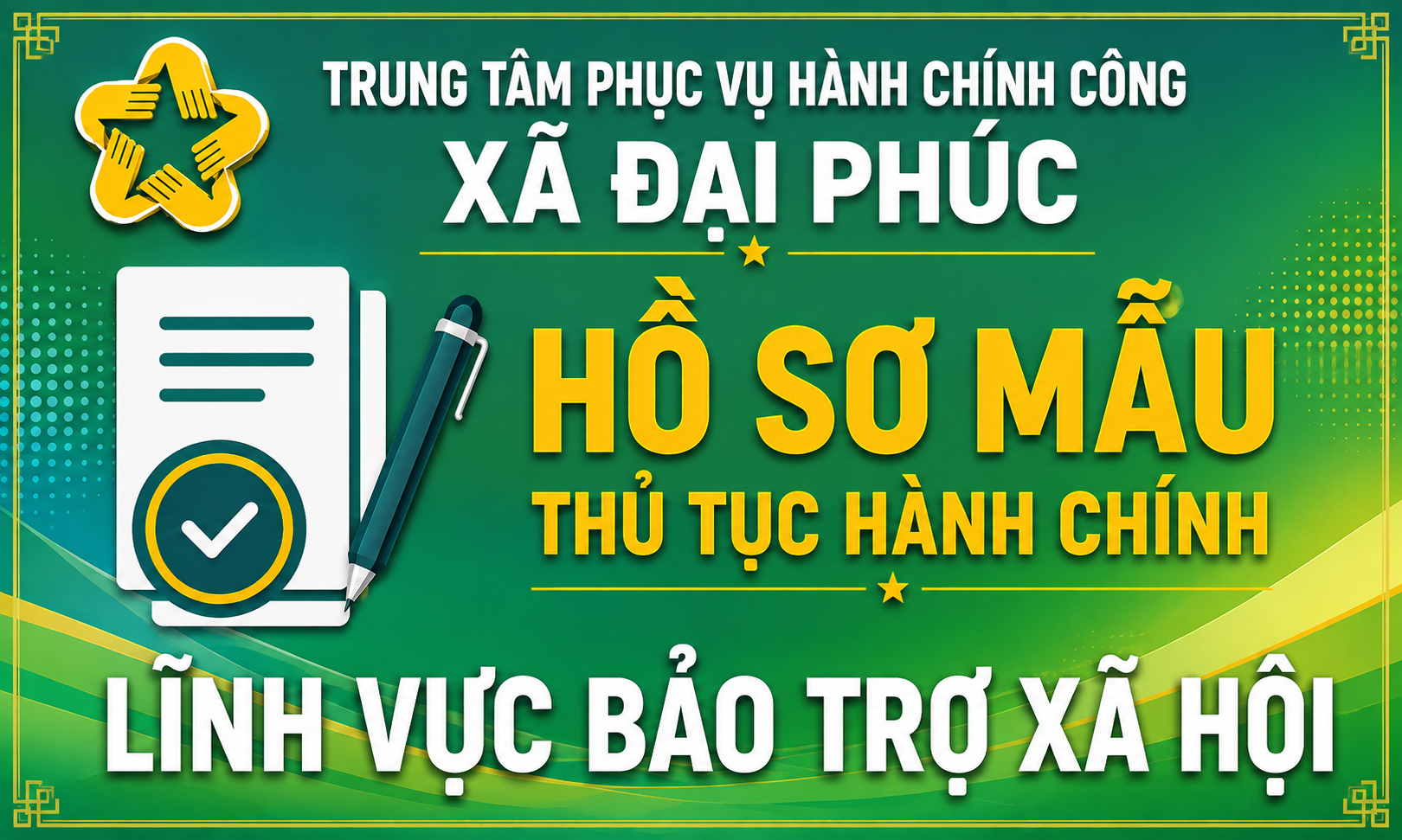 HỒ SƠ MẪU: VĂN BẢN ĐỀ NGHỊ HƯỞNG TRỢ CẤP HƯU TRÍ XÃ HỘI