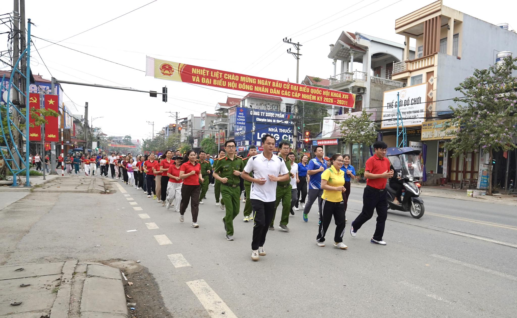 Xã Định Hóa tổ chức Lễ phát động tham gia “Ngày chạy Olympic – Vì sức khỏe toàn dân – Vì an ninh Tổ quốc”