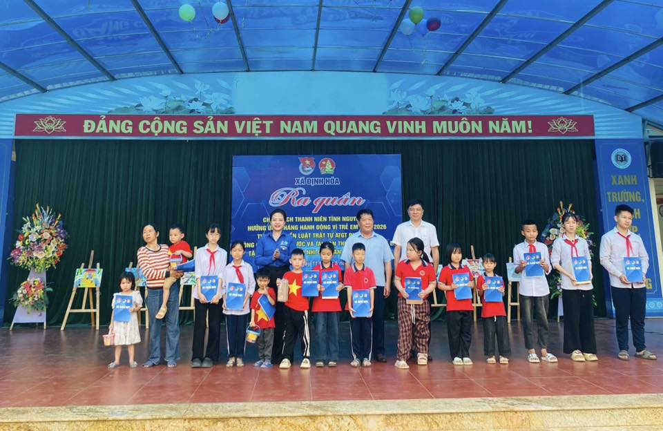 Ra quân Chiến dịch Thanh niên tình nguyện hè; Hưởng ứng tháng hành động vì trẻ em năm 2026
