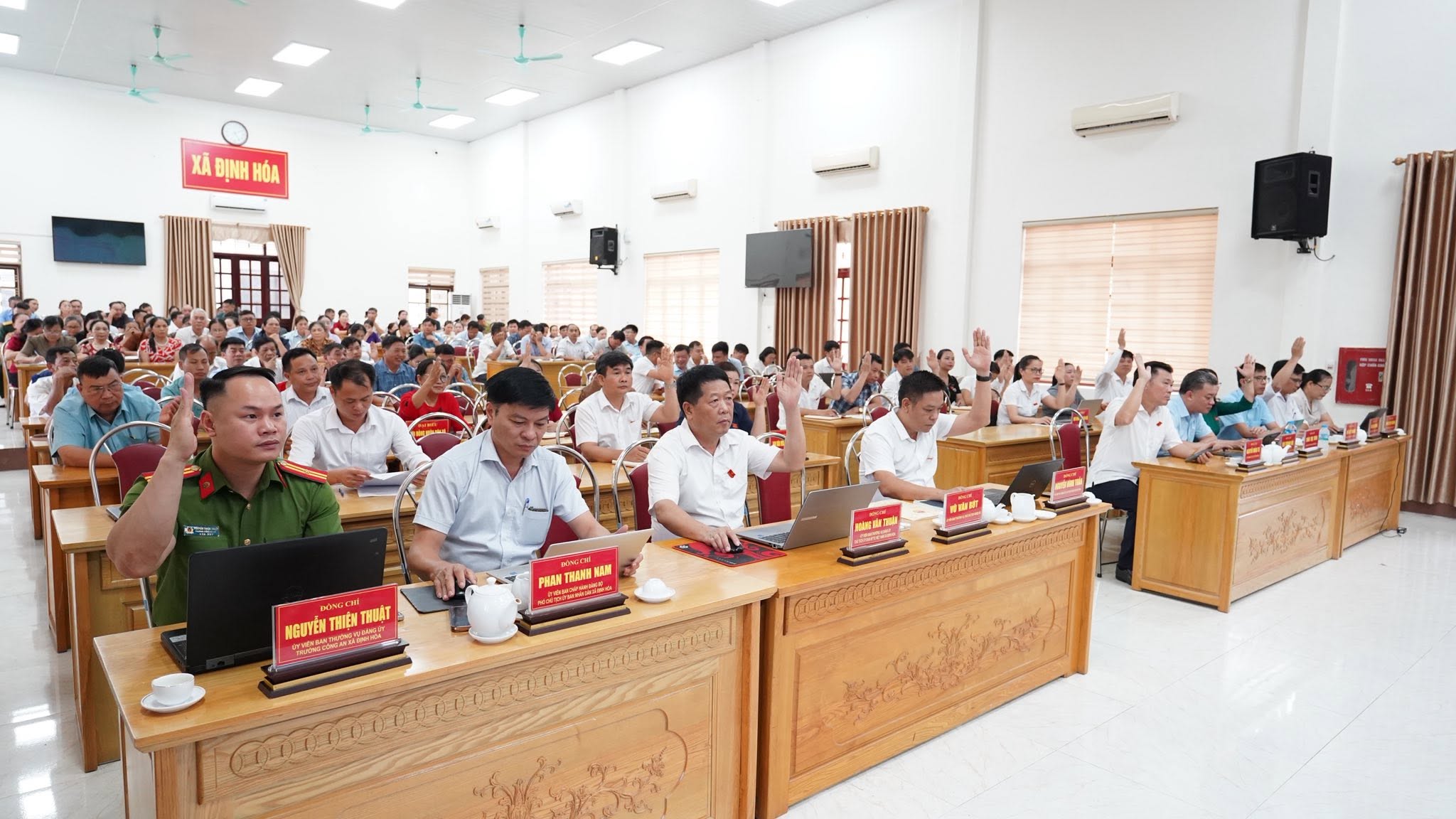 HĐND xã Định Hóa thông qua Đề án thành lập phường Định Hóa thuộc tỉnh Thái Nguyên