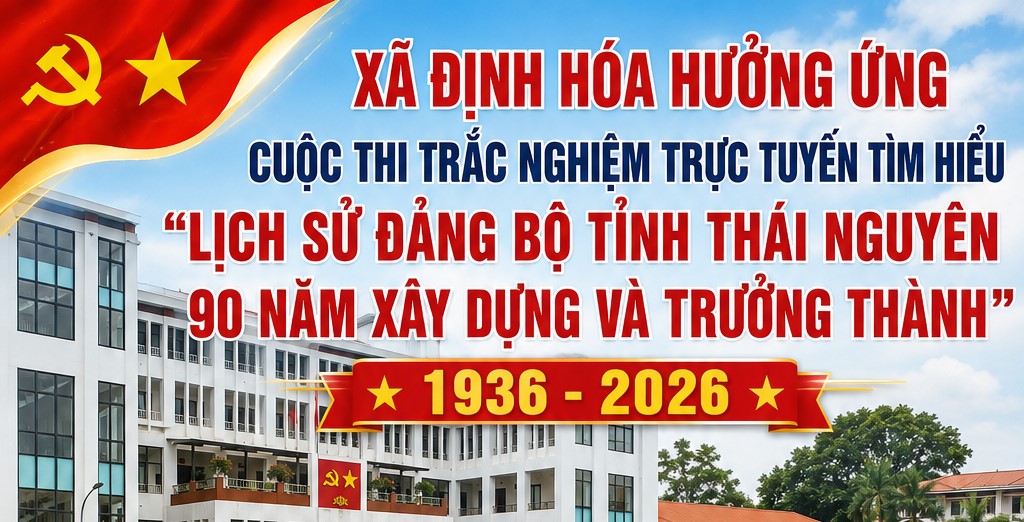 Hưởng ứng Cuộc thi trắc nghiệm trực tuyến tìm hiểu “Lịch sử Đảng bộ tỉnh Thái Nguyên - 90 năm xây dựng và trưởng thành”