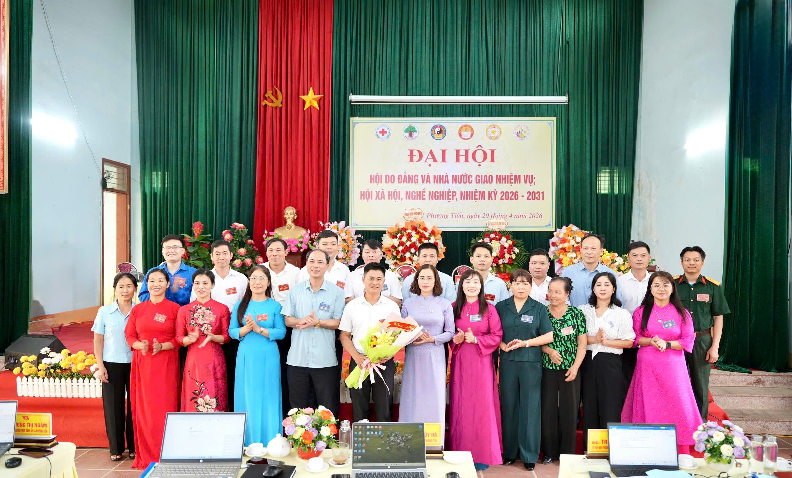 ĐẠI HỘI CÁC HỘI DO ĐẢNG VÀ NHÀ NƯỚC GIAO NHIỆM VỤ; HỘI XÃ HỘI, NGHỀ NGHIỆP XÃ PHƯỢNG TIẾN, NHIỆM KỲ 2026 – 2031