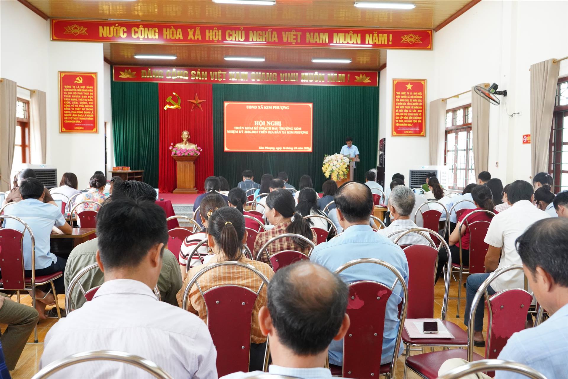XÃ KIM PHƯỢNG TRIỂN KHAI KẾ HOẠCH BẦU CỬ TRƯỞNG XÓM NHIỆM KỲ 2026–2031
