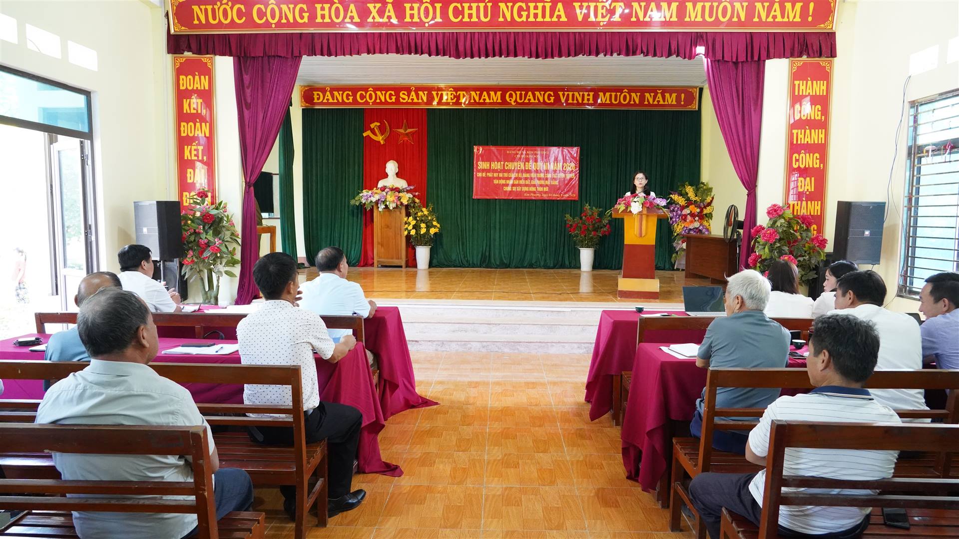 CHI BỘ KIM SƠN SINH HOẠT CHUYÊN ĐỀ QUÝ III, NĂM 2026