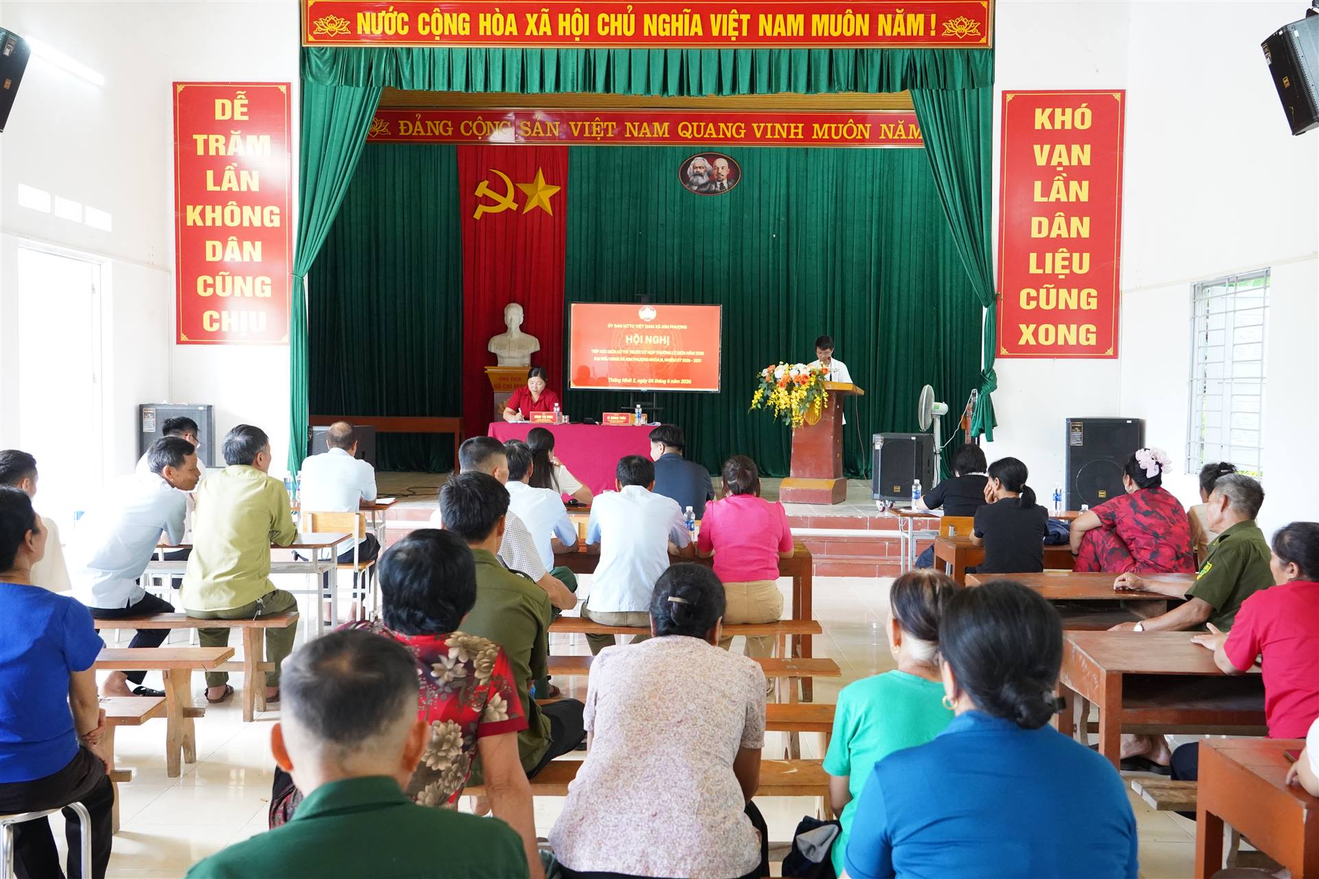 TIẾP XÚC CỬ TRI TẠI XÓM THỐNG NHẤT 2,  TÚC DUYÊN VÀ THÁI TRUNG