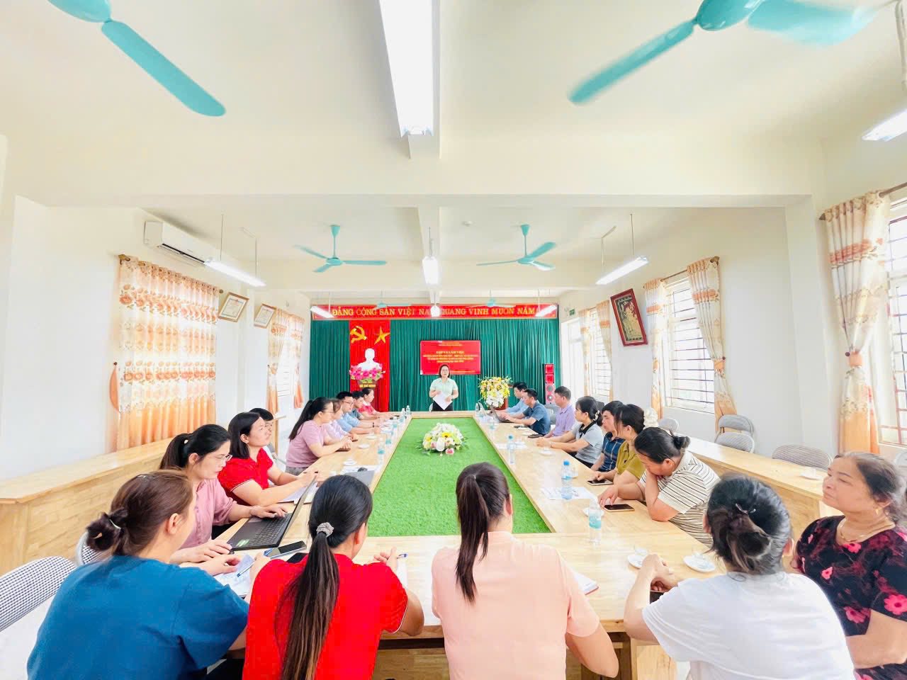 TĂNG CƯỜNG CÔNG TÁC ATTP TRONG TRƯỜNG MN SƠN PHÚ