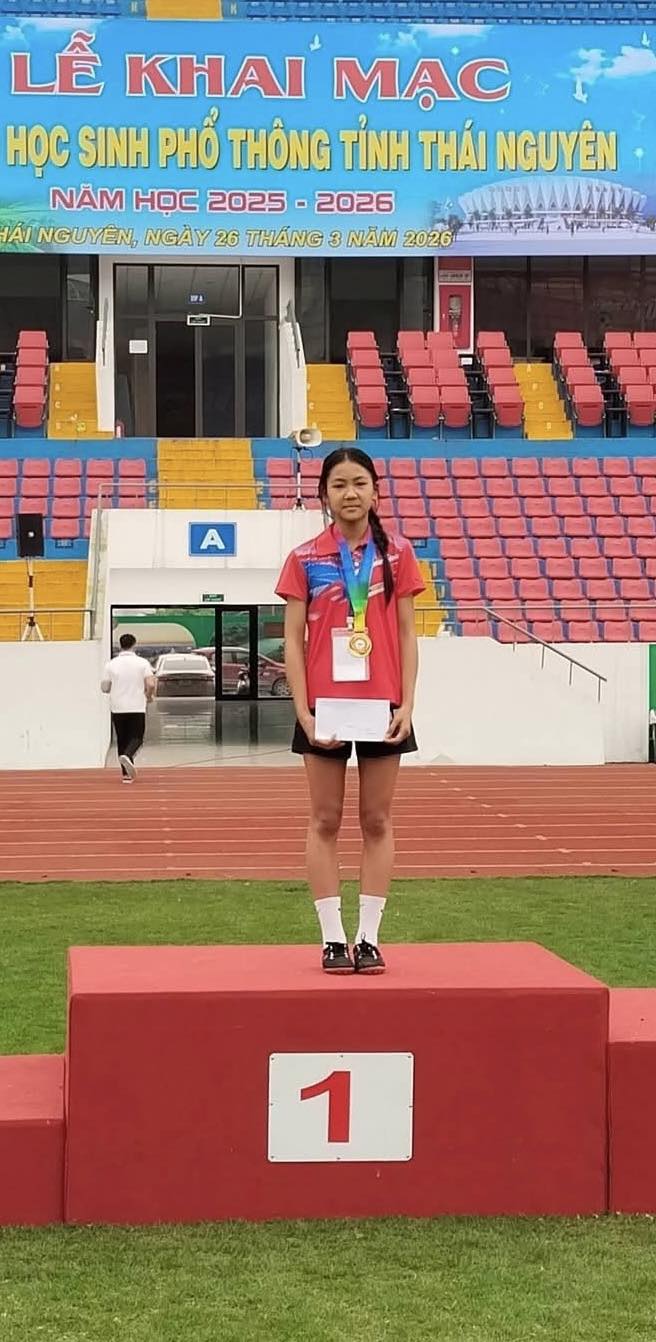 Trong khuôn khổ Giải thể thao học sinh phổ thông tỉnh Thái Nguyên năm học 2025–2026