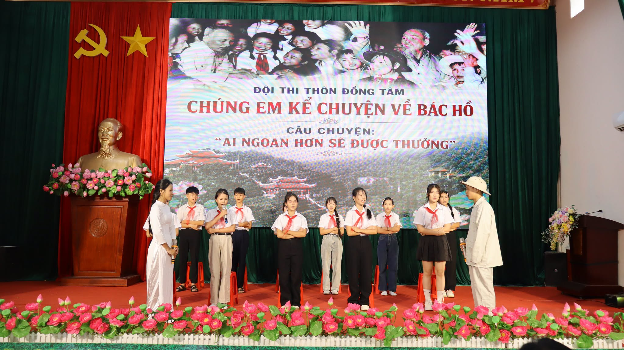 PHÚ ĐÌNH: TỔ CHỨC HỘI THI “THIẾU NHI KỂ CHUYỆN BÁC HỒ” NĂM 2026