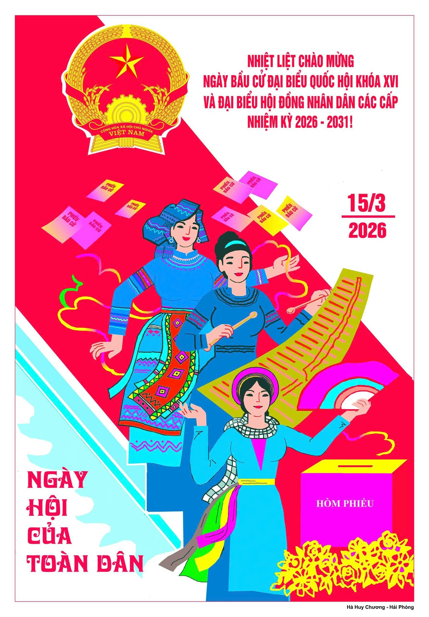 TUYÊN TRUYỀN BẦU CỦA QH VÀ HĐND CÁC CẤP NHIỆM KỲ 2026 - 2031