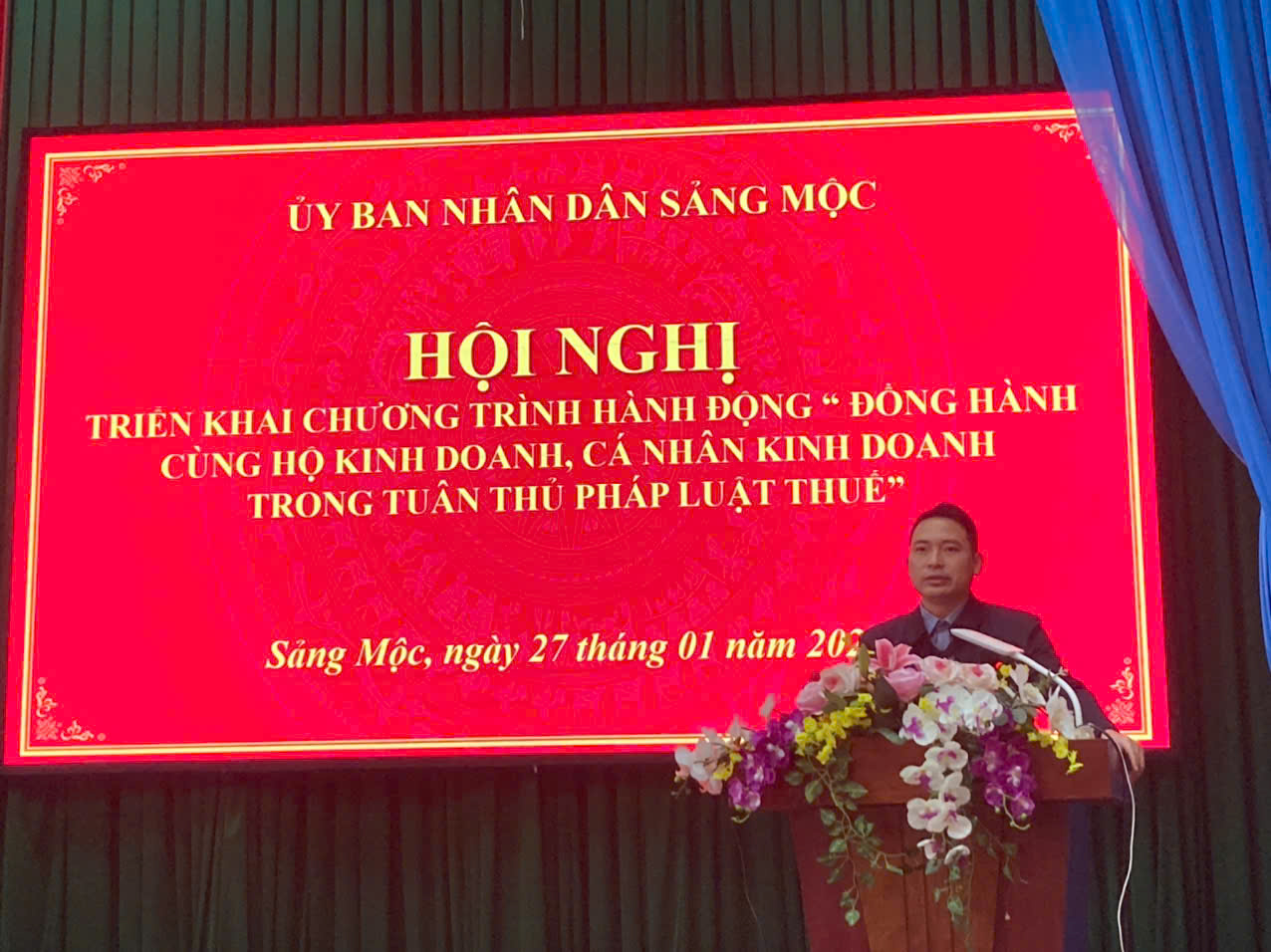 HỘI NGHỊ “ĐỒNG HÀNH CÙNG HỘ KINH DOANH, CÁ NHÂN KINH DOANH TRONG TUÂN THỦ PHÁP LUẬT THUẾ”