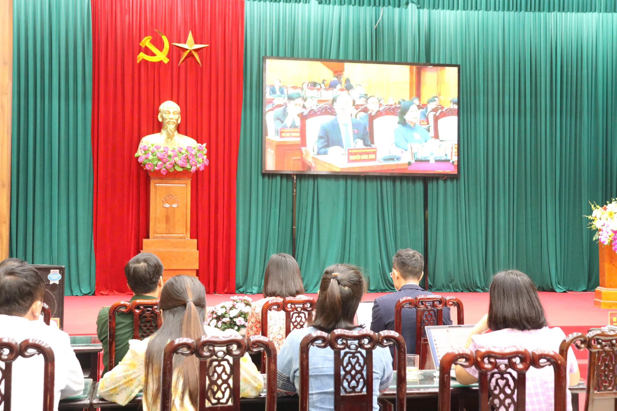 Xã Tràng Xá tham gia Hội nghị tổng kết Cuộc bầu cử đại biểu Quốc hội khóa XVI và đại biểu HĐND các cấp nhiệm kỳ 2026–2031 tỉnh Thái Nguyên