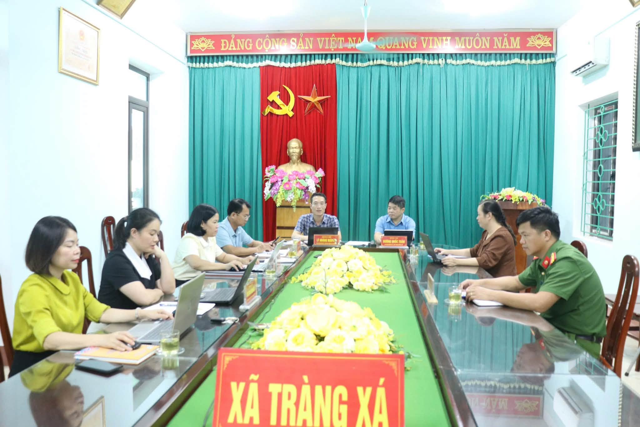 TRÀNG XÁ THAM DỰ HỘI NGHỊ ĐÔN ĐỐC GIẢI NGÂN VỐN ĐẦU TƯ CÔNG NĂM 2026 VÀ TIẾN ĐỘ THỰC HIỆN CÁC CHƯƠNG TRÌNH MỤC TIÊU QUỐC GIA