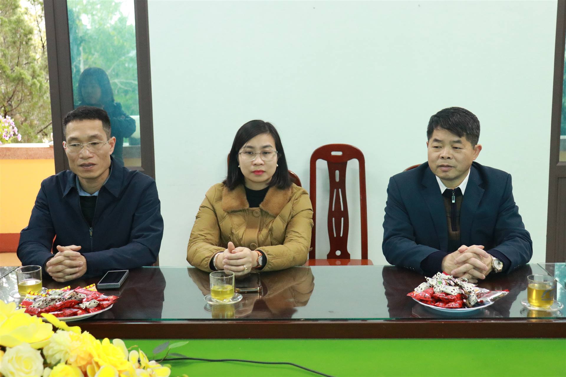 GẶP MẶT ĐẦU NĂM GIỮA LÃNH ĐẠO XÃ TRÀNG XÁ VÀ HỘI THÁNH TIN LÀNH XÓM CHÒI HỒNG