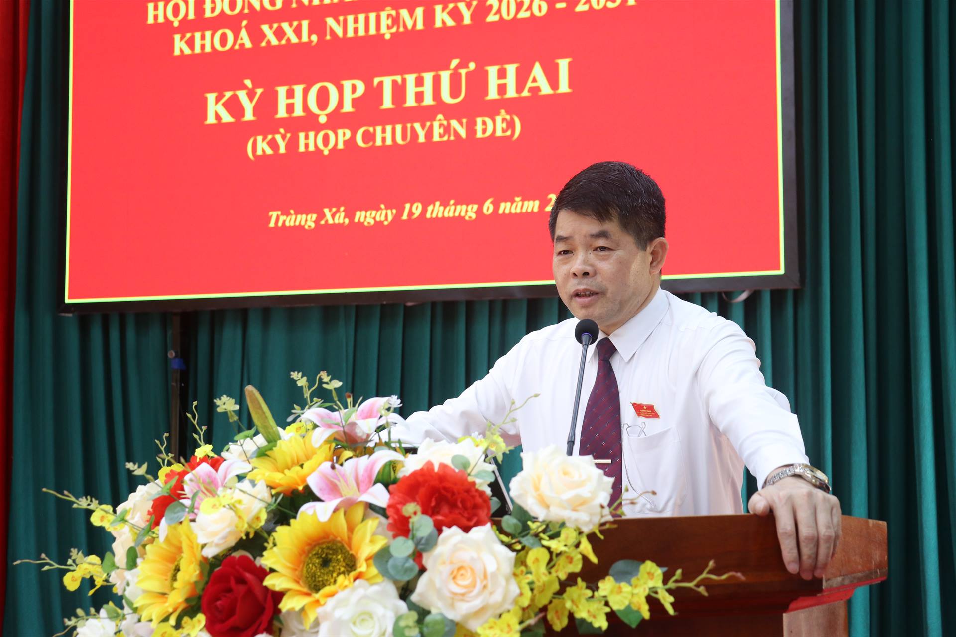 HĐND XÃ TRÀNG XÁ TỔ CHỨC KỲ HỌP THỨ HAI (KỲ HỌP CHUYÊN ĐỀ) KHÓA XXI, NHIỆM KỲ 2026 - 2031