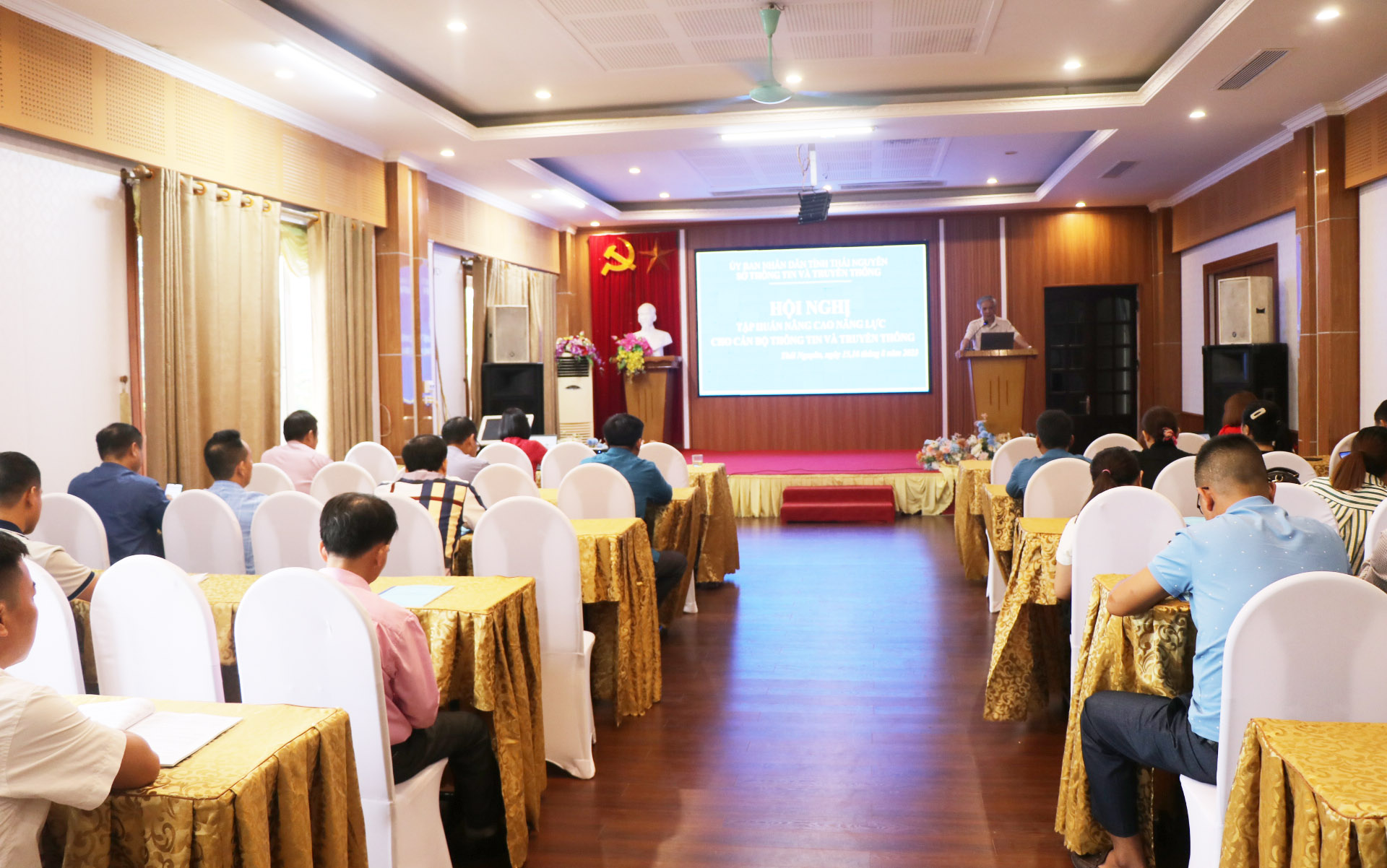 Thái nguyên tổ chức tập huấn nâng cao năng lực cho cán bộ làm công tác Thông tin và Truyền thông cơ sở năm 2023